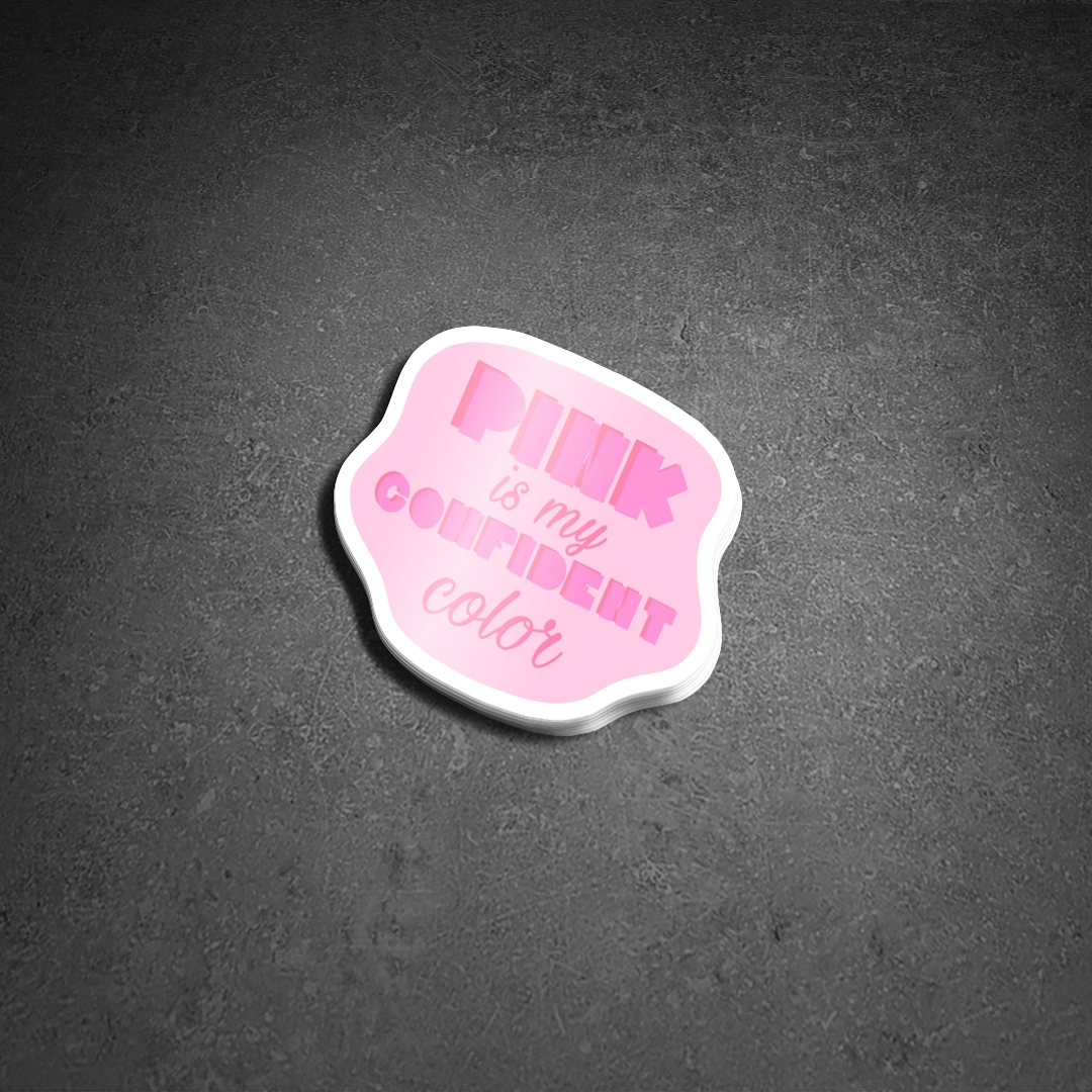 Pink is my confident color